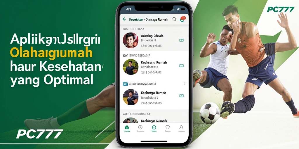 Tampilan antarmuka aplikasi PC777 yang menarik dan mudah digunakan.